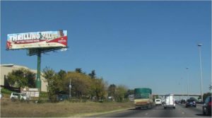 Billboard advertising
