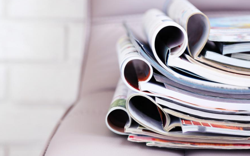 Magazine advertising